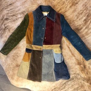Gassy Jack Vintage 60-70s Patchwork Leather Jacket